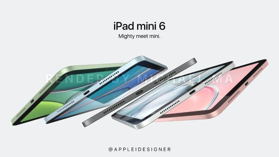 图片[2]-iPad mini6最新渲染图来了！致敬经典？-抖有网